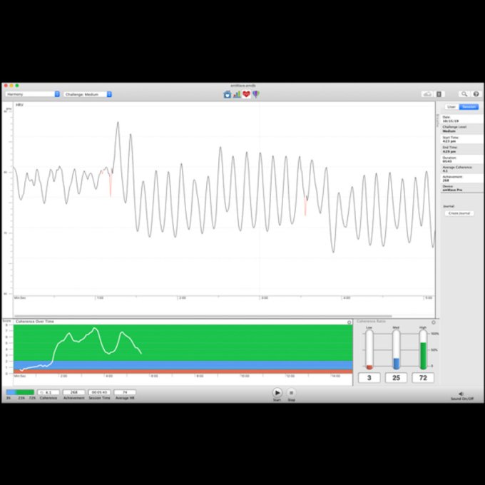 Mise à jour Emwave pro